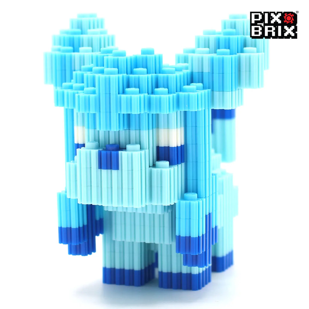PixBrix 3D - Como hacer a Glaceon con Pixel Block