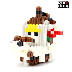 PixBrix 3D - Como hacer a Going Merry Pequeño con Pixel Block