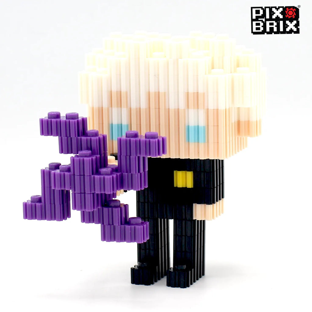 PixBrix 3D - Como hacer a Satoru Gojo con Pixel Block
