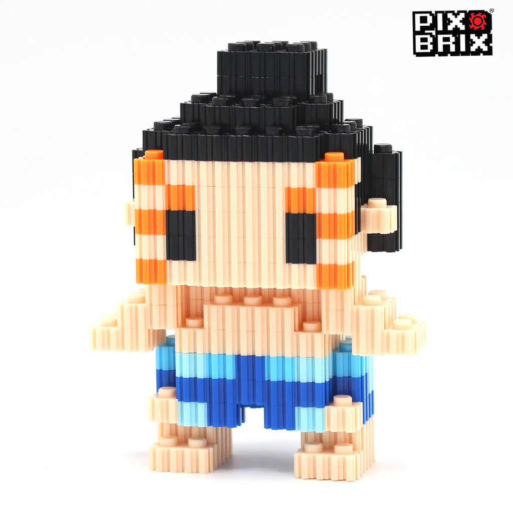 PixBrix 3D - Como hacer a E.Honda con Pixel Block