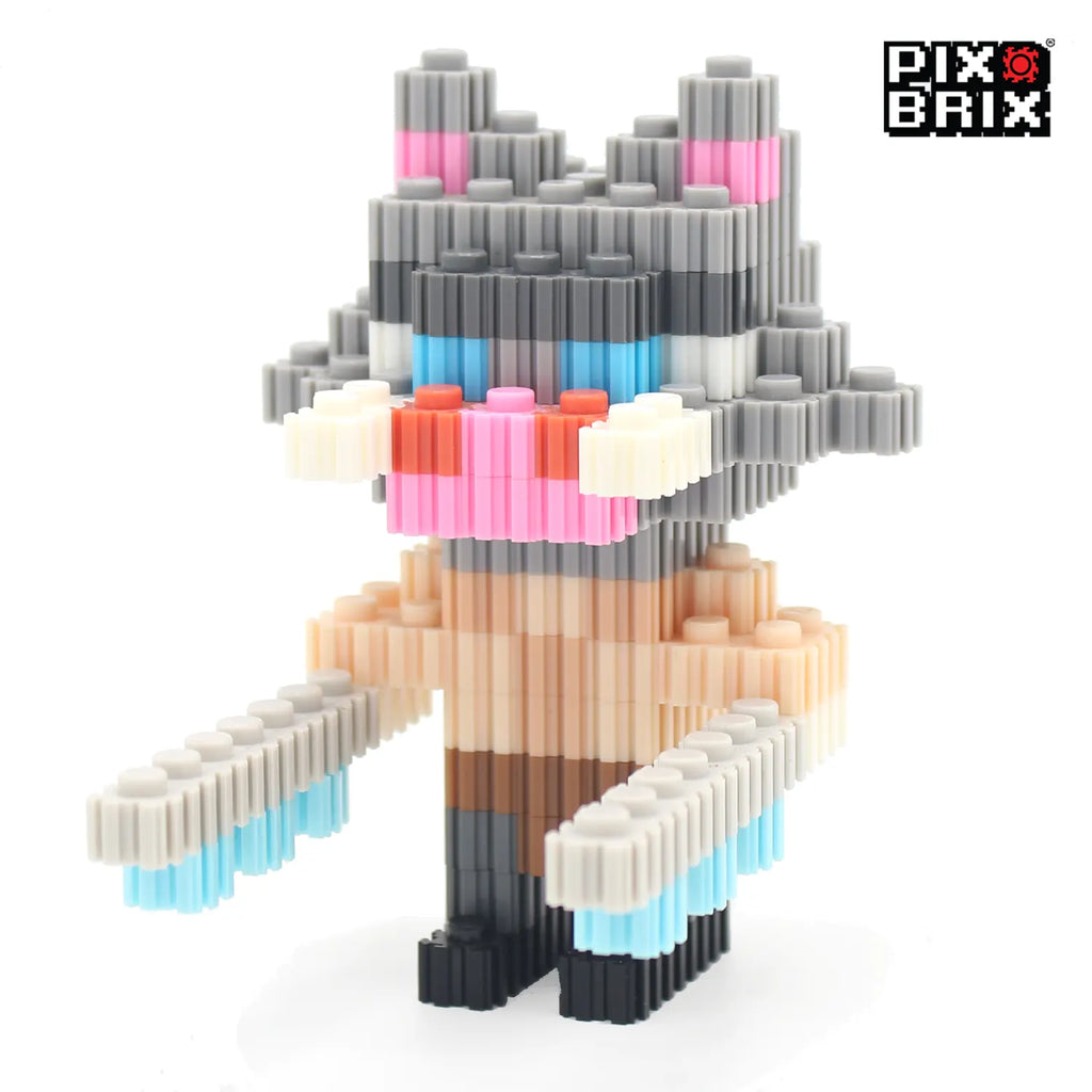 PixBrix 3D - Como hacer a Inosuke Pequeño con Pixel Block