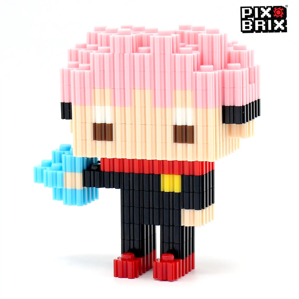 PixBrix 3D - Como hacer a Yuji Itadori con Pixel Block