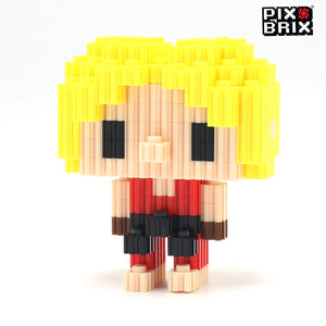 PixBrix 3D - Como hacer a Ken con Pixel Block