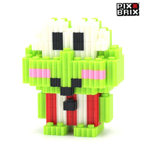 PixBrix 3D - Como hacer a Keroppi con Pixel Block