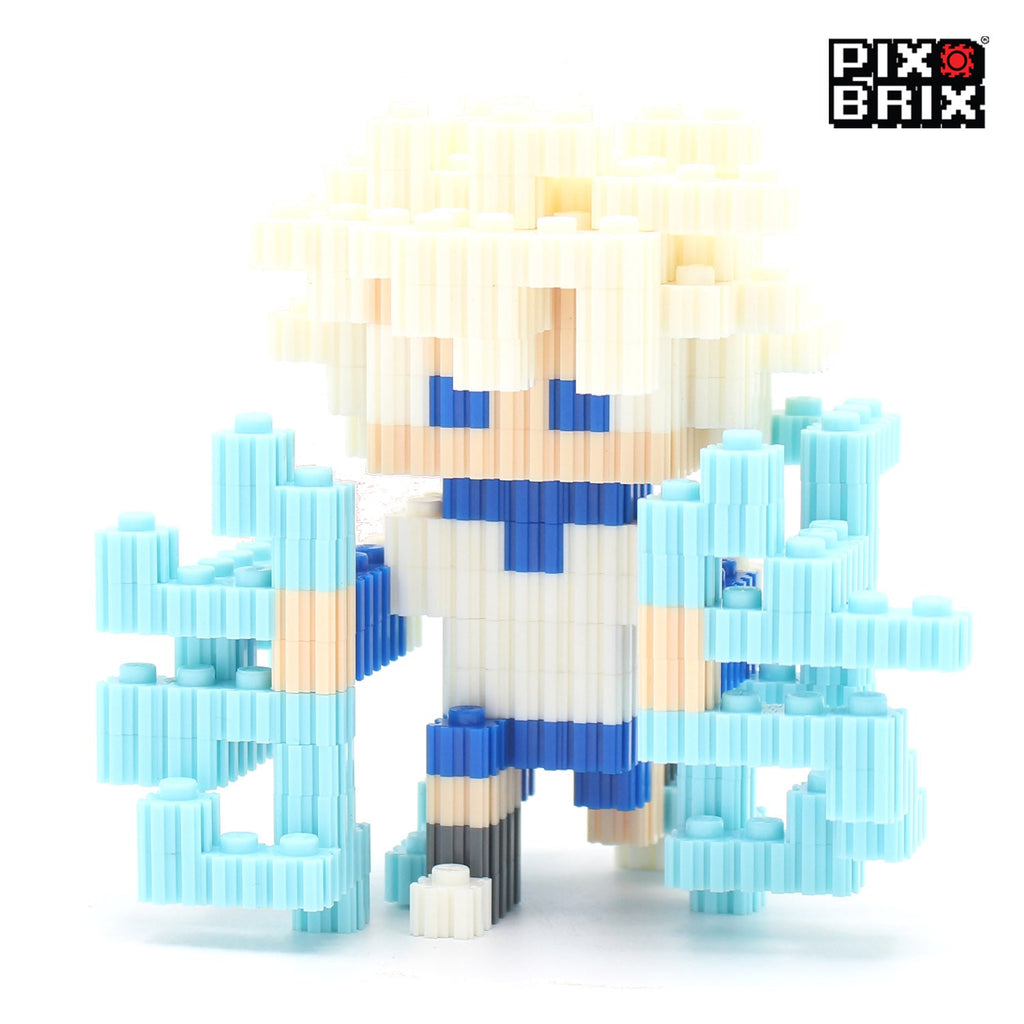 PixBrix 3D - Como hacer a Killua Zoldyck con Pixel Block