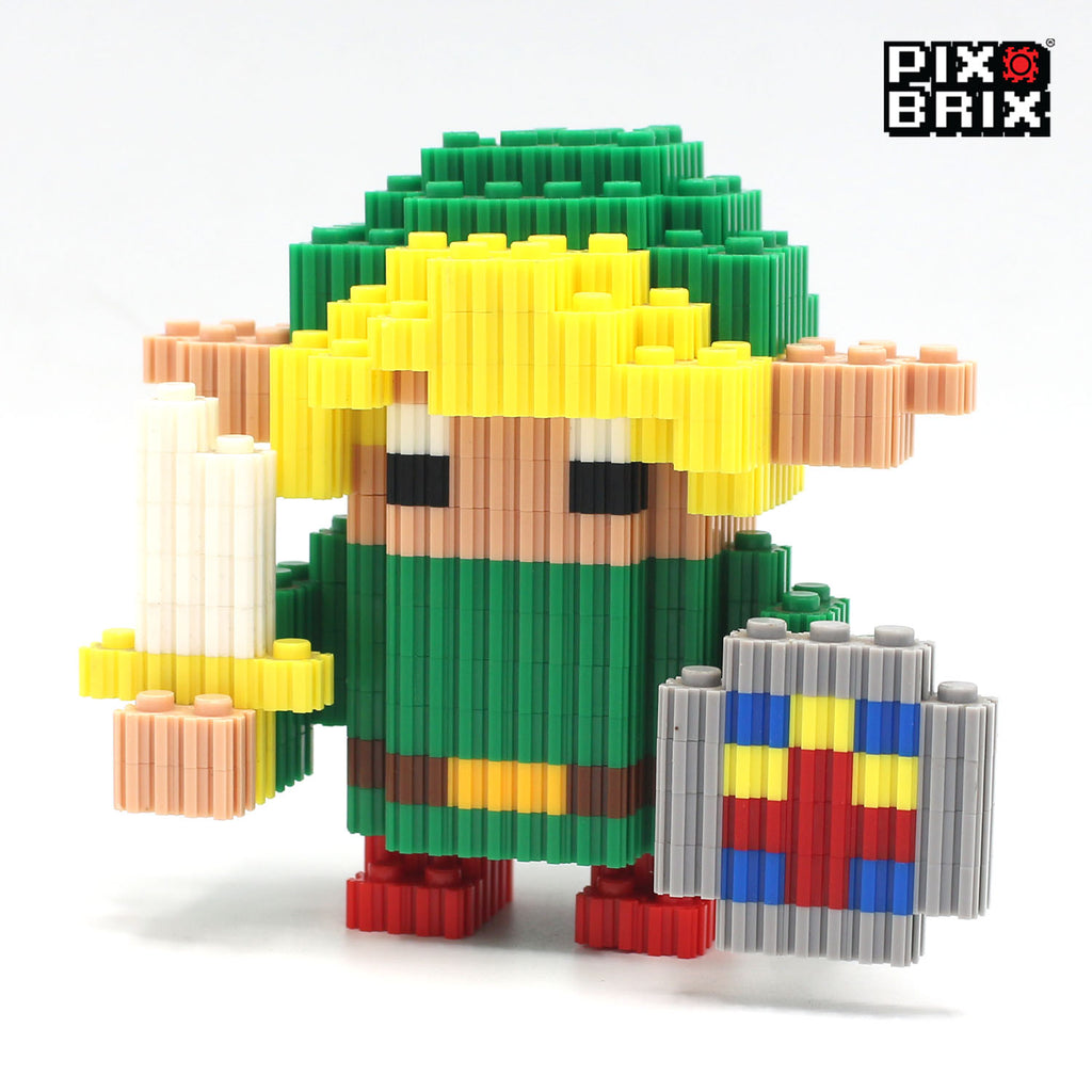 PixBrix 3D - Como hacer a Link GBA con Pixel Block