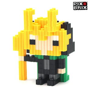 PixBrix 3D - Como hacer a Loki con Pixel Block