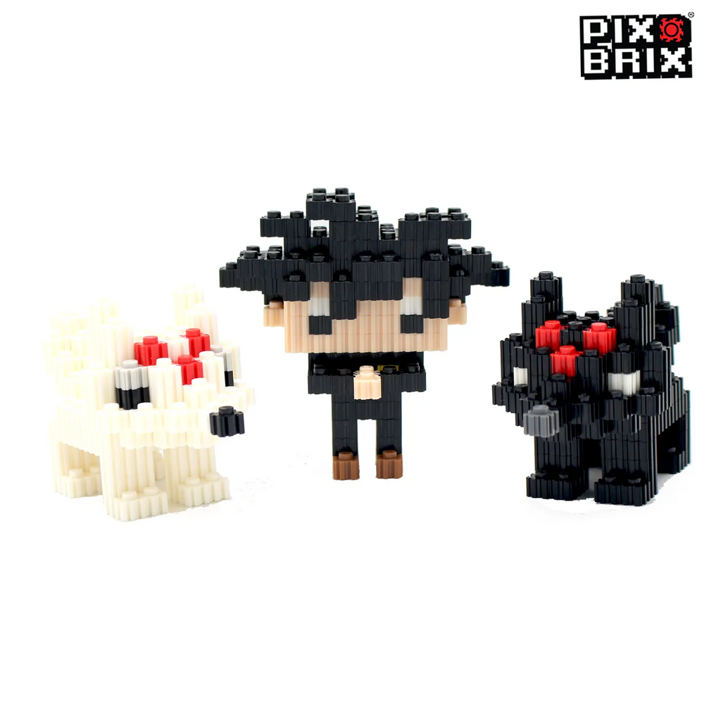 PixBrix 3D - Como hacer a Megumi Fushiguro con Pixel Block
