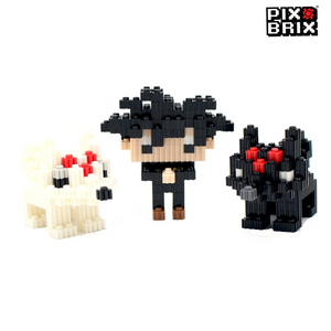 PixBrix 3D - Como hacer a Megumi Fushiguro con Pixel Block