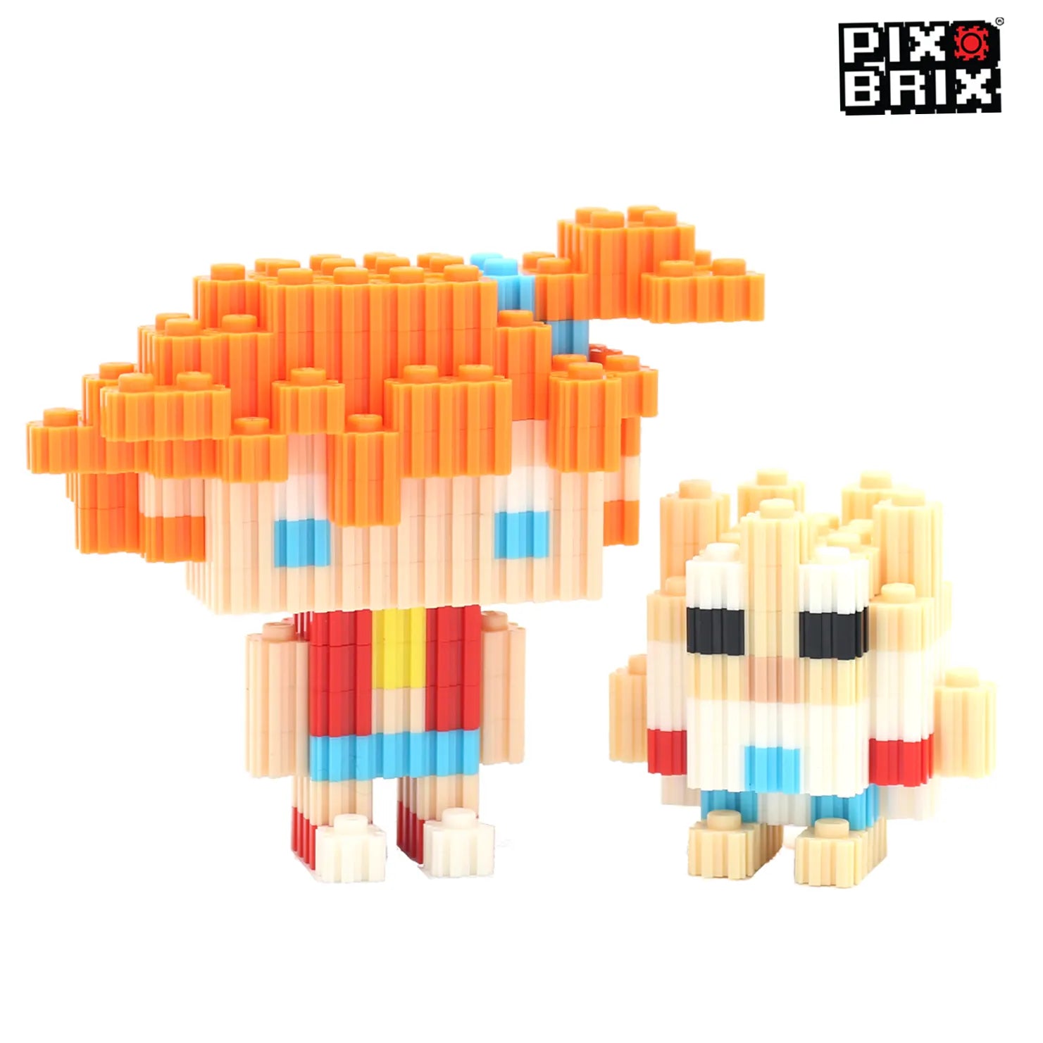 PixBrix 3D - Como hacer a Misty y Togepi con Pixel Block