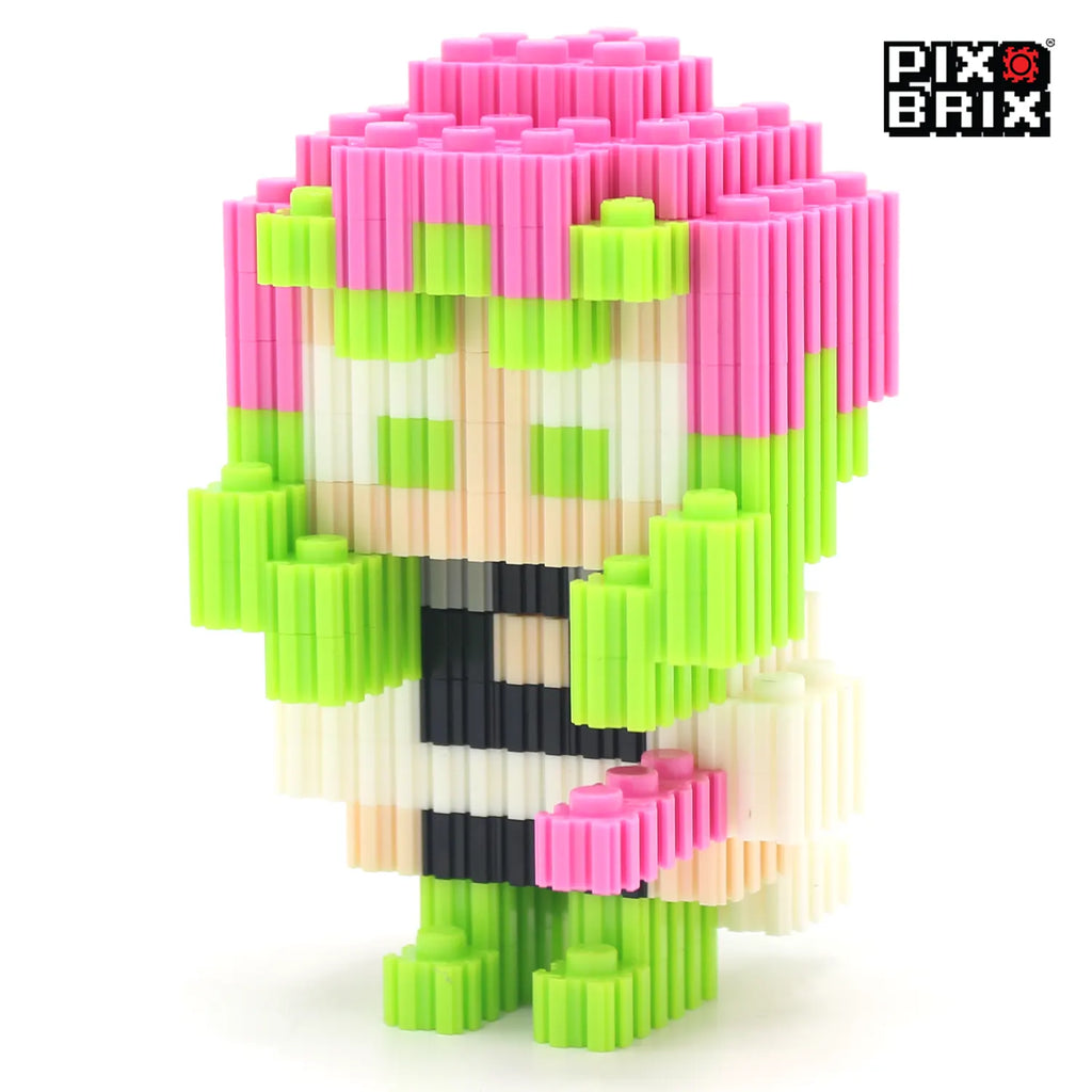 PixBrix 3D - Como hacer a Mitsuri Pequeño con Pixel Block