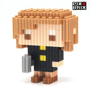 PixBrix 3D - Como hacer a Nobara Kugisaki con Pixel Block