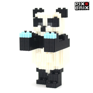 PixBrix 3D - Como hacer a Panda con Pixel Block