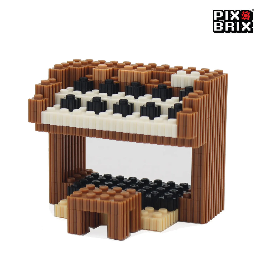 PixBrix 3D - Como hacer a Piano con Pixel Block