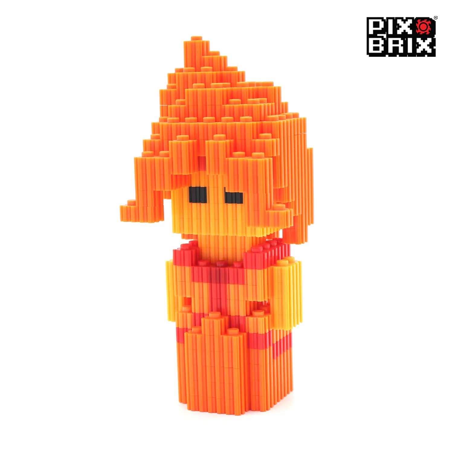 PixBrix 3D - Como hacer a Princesa Flama con Pixel Block