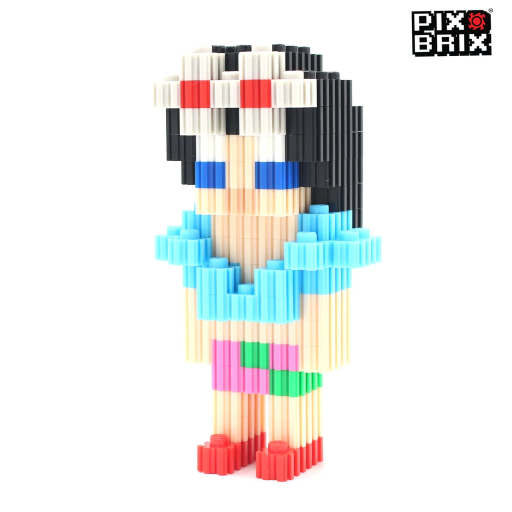 PixBrix 3D - Como hacer a Robin Pequeño con Pixel Block