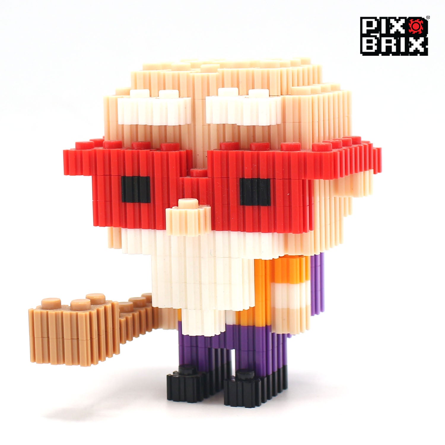 PixBrix 3D - Como hacer a Maestro Roshi con Pixel Block