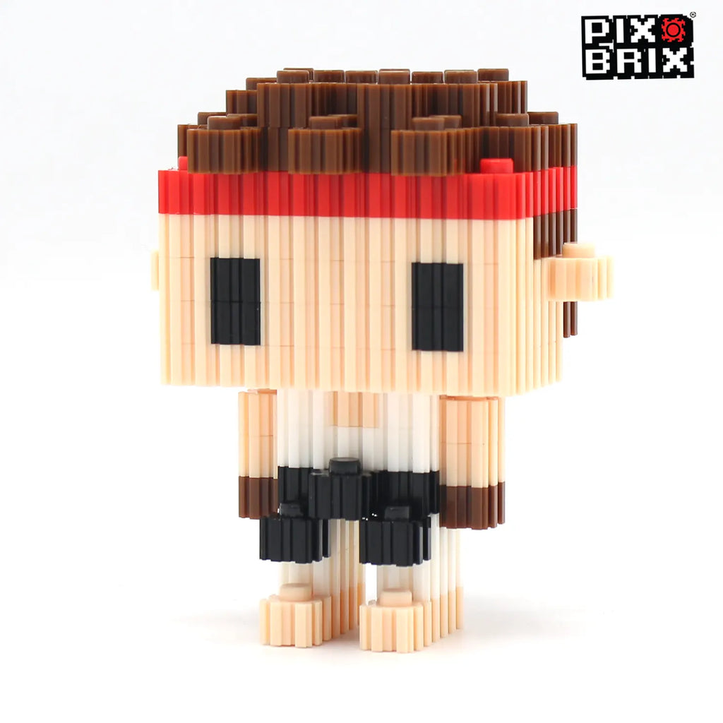 PixBrix 3D - Como hacer a Ryu con Pixel Block