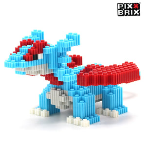 PixBrix 3D - Como hacer a Salamence con Pixel Block