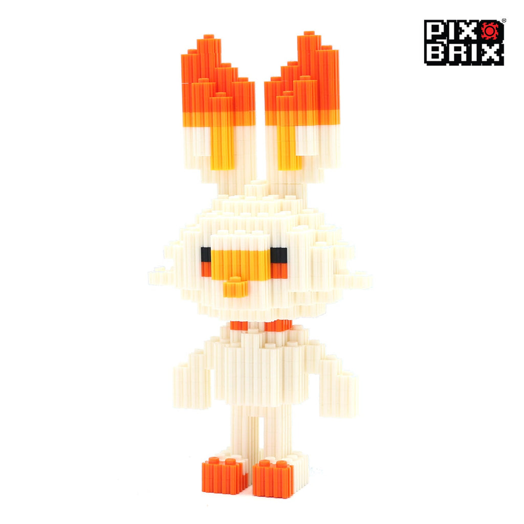 PixBrix 3D - Como hacer a Scorbunny con Pixel Block
