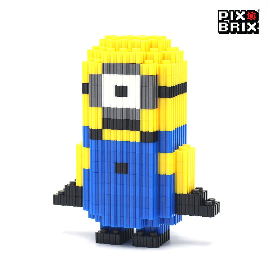 PixBrix 3D - Como hacer a Stuart con Pixel Block