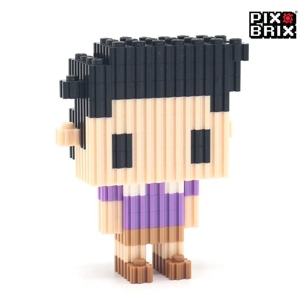 PixBrix 3D - Como hacer a Suneo con Pixel Block