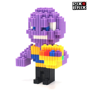 PixBrix 3D - Como hacer a Thanos con Pixel Block