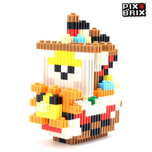 PixBrix 3D - Como hacer a Thousand Sunny Pequeño con Pixel Block