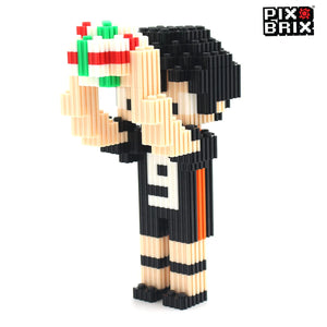 PixBrix 3D - Como hacer a Tobio Kageyama con Pixel Block