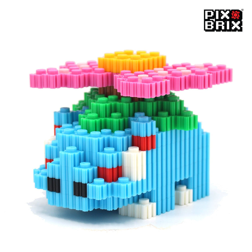 PixBrix 3D - Como hacer a Venusaur Pequeño con Pixel Block