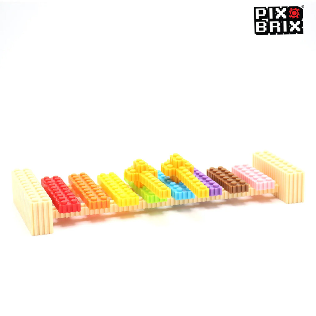 PixBrix 3D - Como hacer un Xilofono con Pixel Block