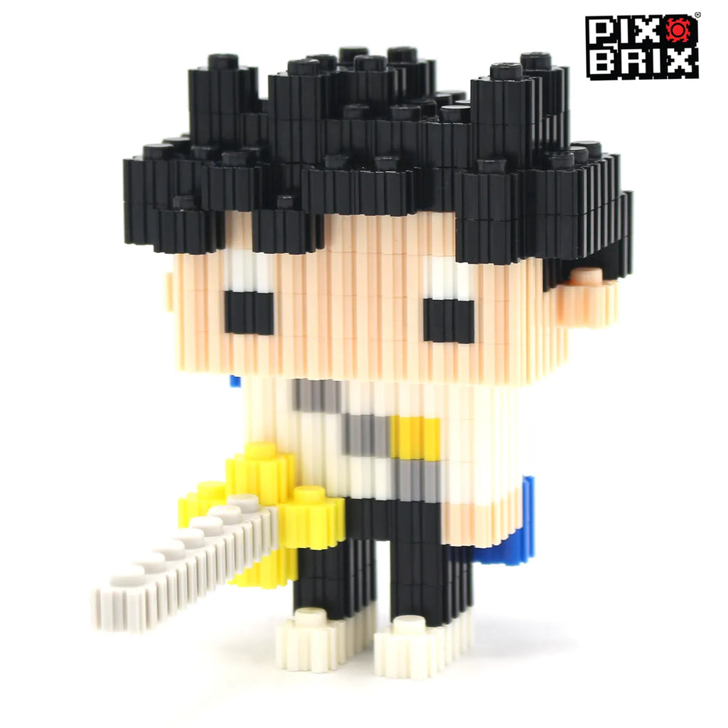 PixBrix 3D - Como hacer a Yuta Okkotsu con Pixel Block
