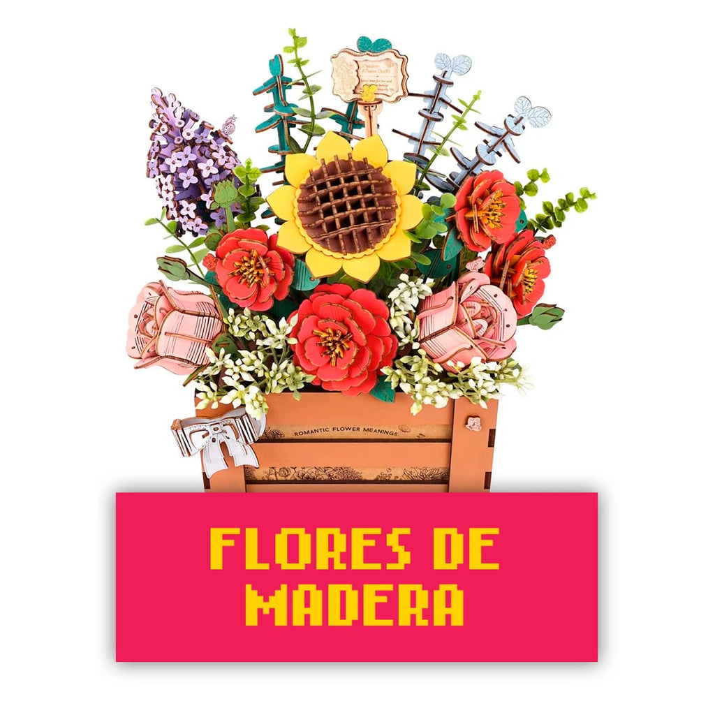 Flores de Madera