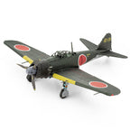 Avión Mitsubishi Zero - Maqueta 3D - Metal Earth