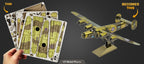 Avión Bombardero B-24 Liberator - Maqueta 3D - Metal Earth