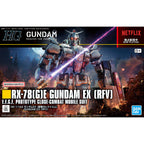 HG 1/144 GUNDAM EX (RFV) - Model Kit Articulado - Bandai