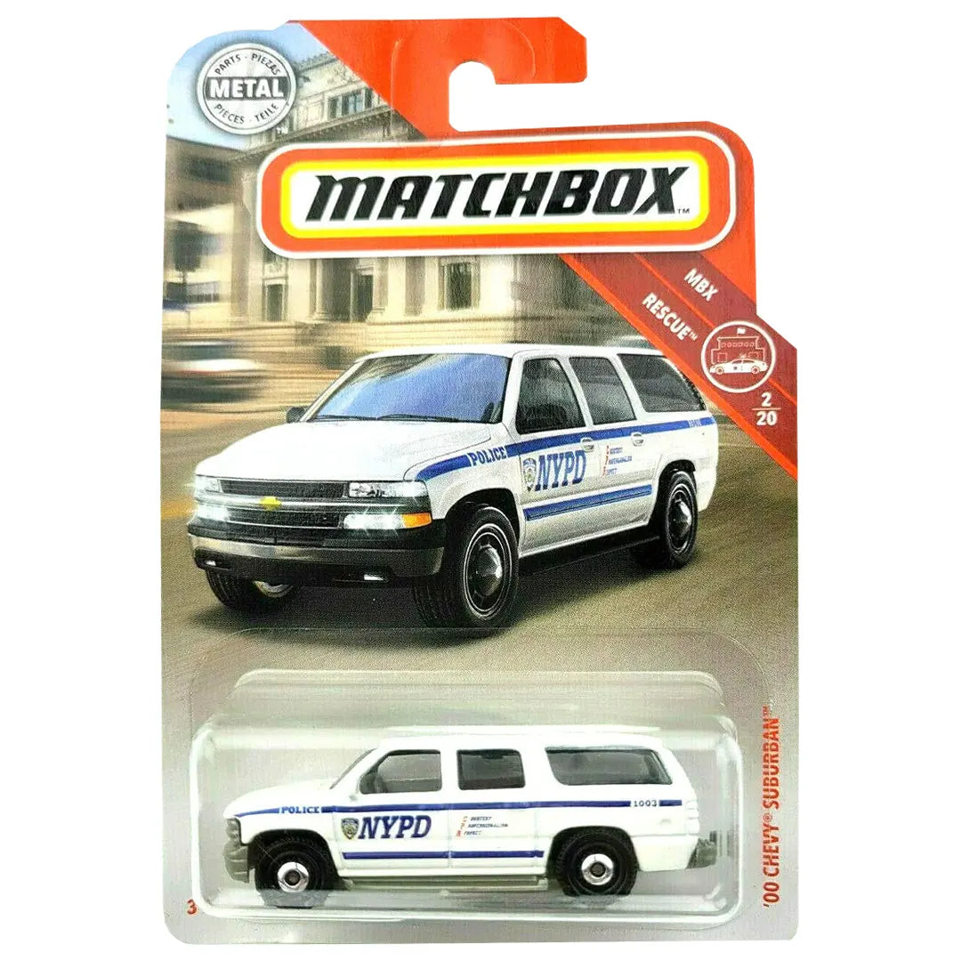 00 Chevy Suburban - 54/100 - 2018 - Matchbox