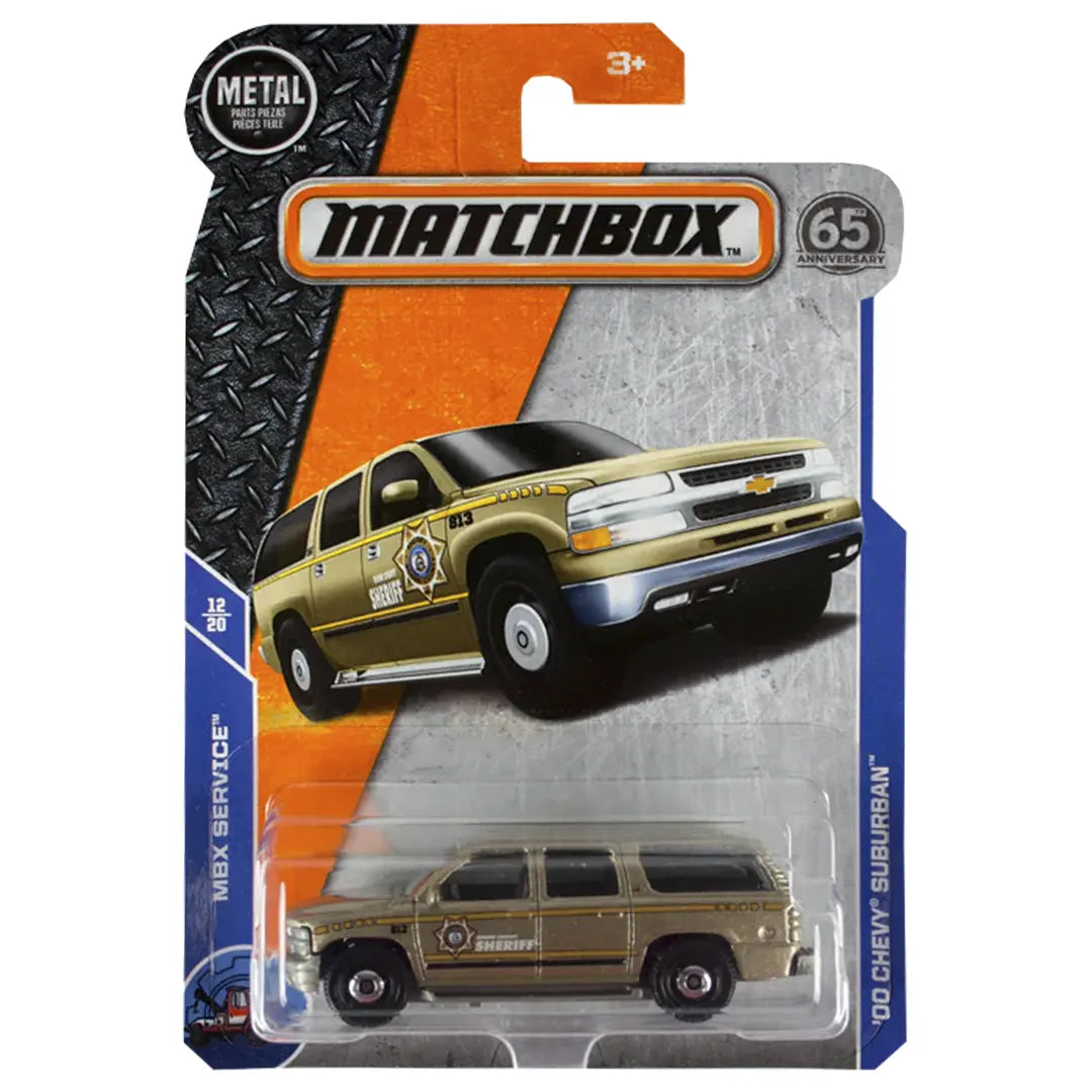 00 Chevy Suburban - 38/125 - 2018 - Matchbox