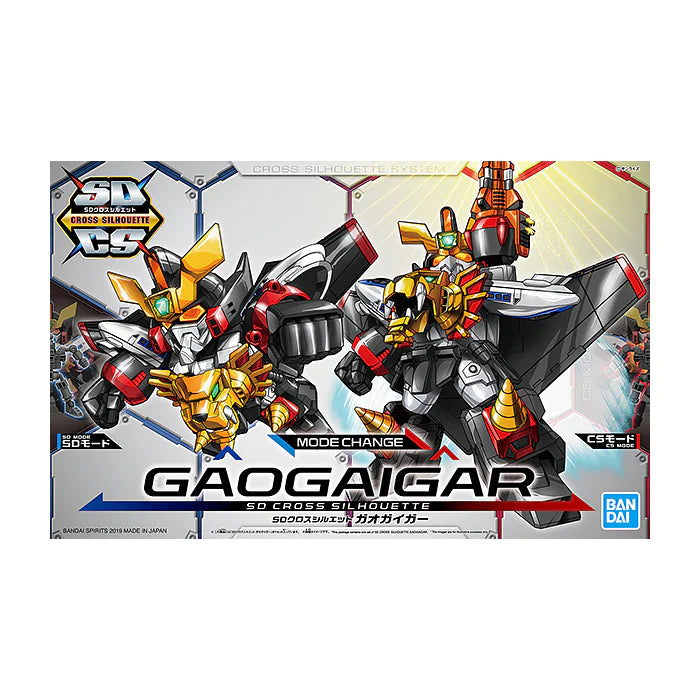 SD CROSS SILHOUETTE GAOGAIGAR - Model Kit Articulado - Bandai