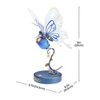 Butterfly BLUE - Mechanical Models - Model Kit ROKR