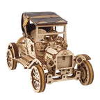 Automóvil Retro - Puzzle 3D de Madera - Ugears