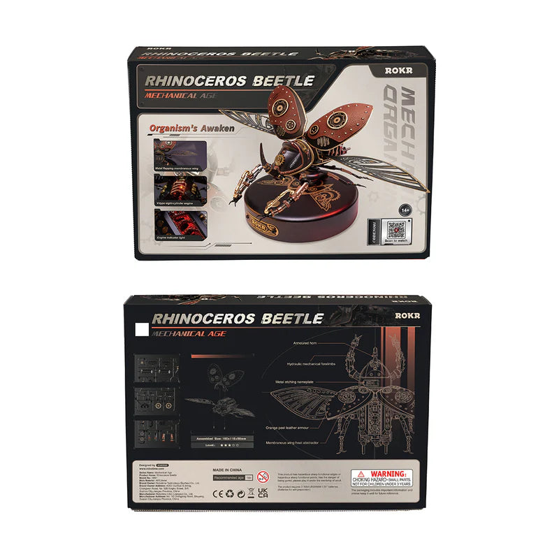 Rhinoceros Beetle - Mechanical Models - Model Kit ROKR