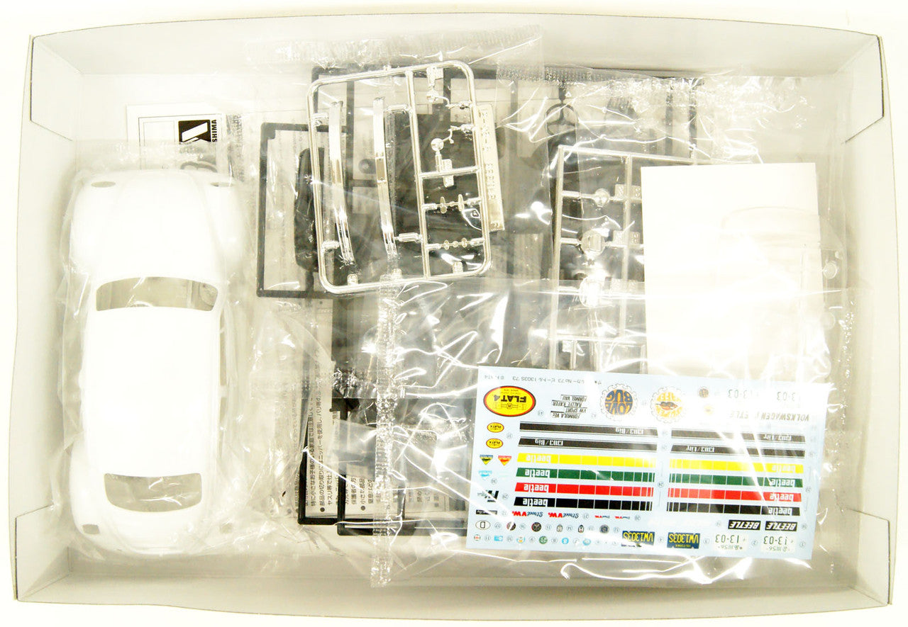 VOLKSWAGEN 13AD BEETLE 1303S '73 1/24 - Model Kit - Aoshima