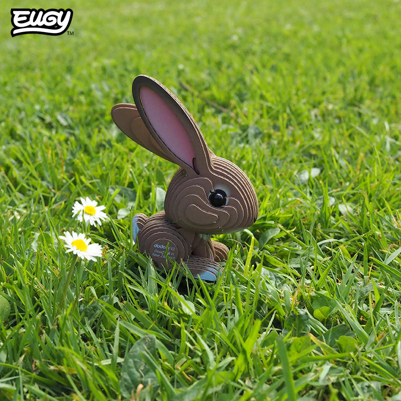 Conejo - Puzzle 3D de Cartón - Eugy Dodoland