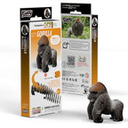 Gorila - Puzzle 3D de Cartón - Eugy Dodoland