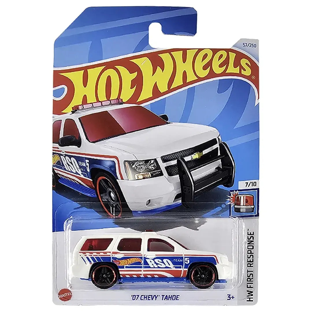 07 Chevy Tahoe - First Response 7/10 - Hot Wheels