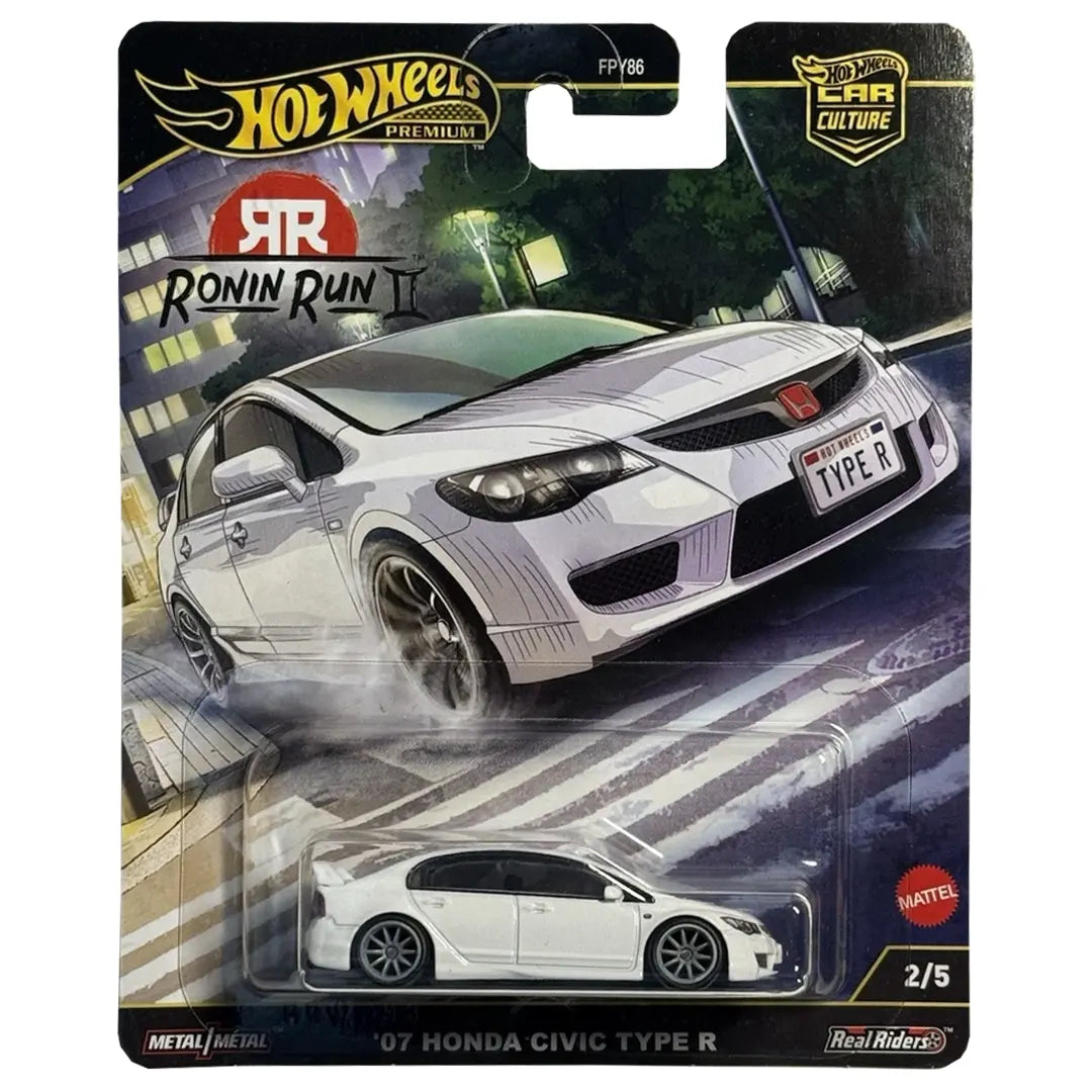 07 Honda Civic Type R - Ronin Run II 2/5 - Hot Wheels