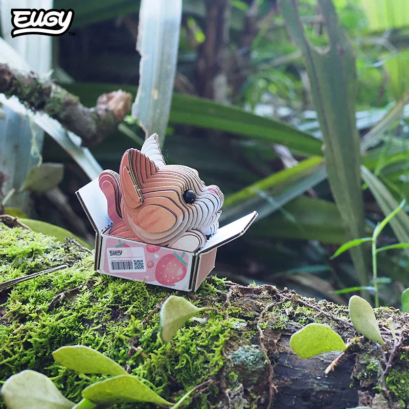 Cat Pumpkin Puzzle 3D de Cartón - Eugy Dodoland