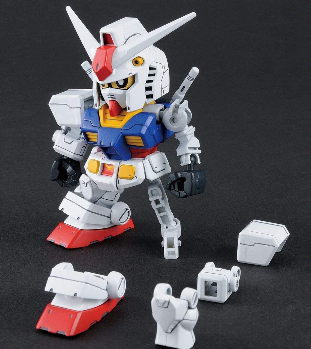 SD GUNDAM CROSS SILHOUETTE RX 78 2 - Model Kit Articulado - Bandai