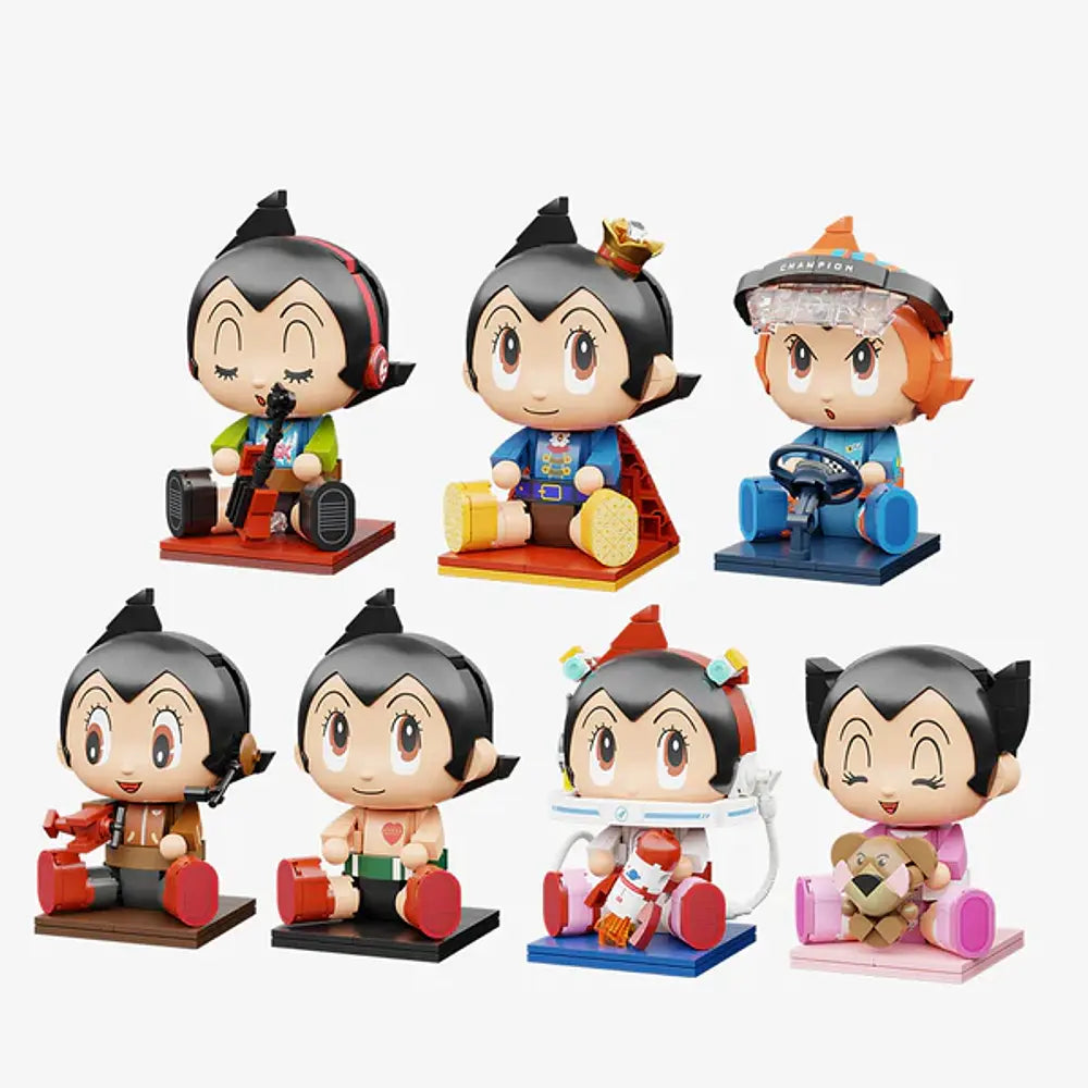 Figura Sorpresa - Astro Boy - Sitting Baby - Blind Box - Armables con Bloques - Pantasy